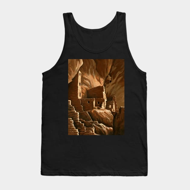 Cliff dwellings Tank Top by DarlaHallmark